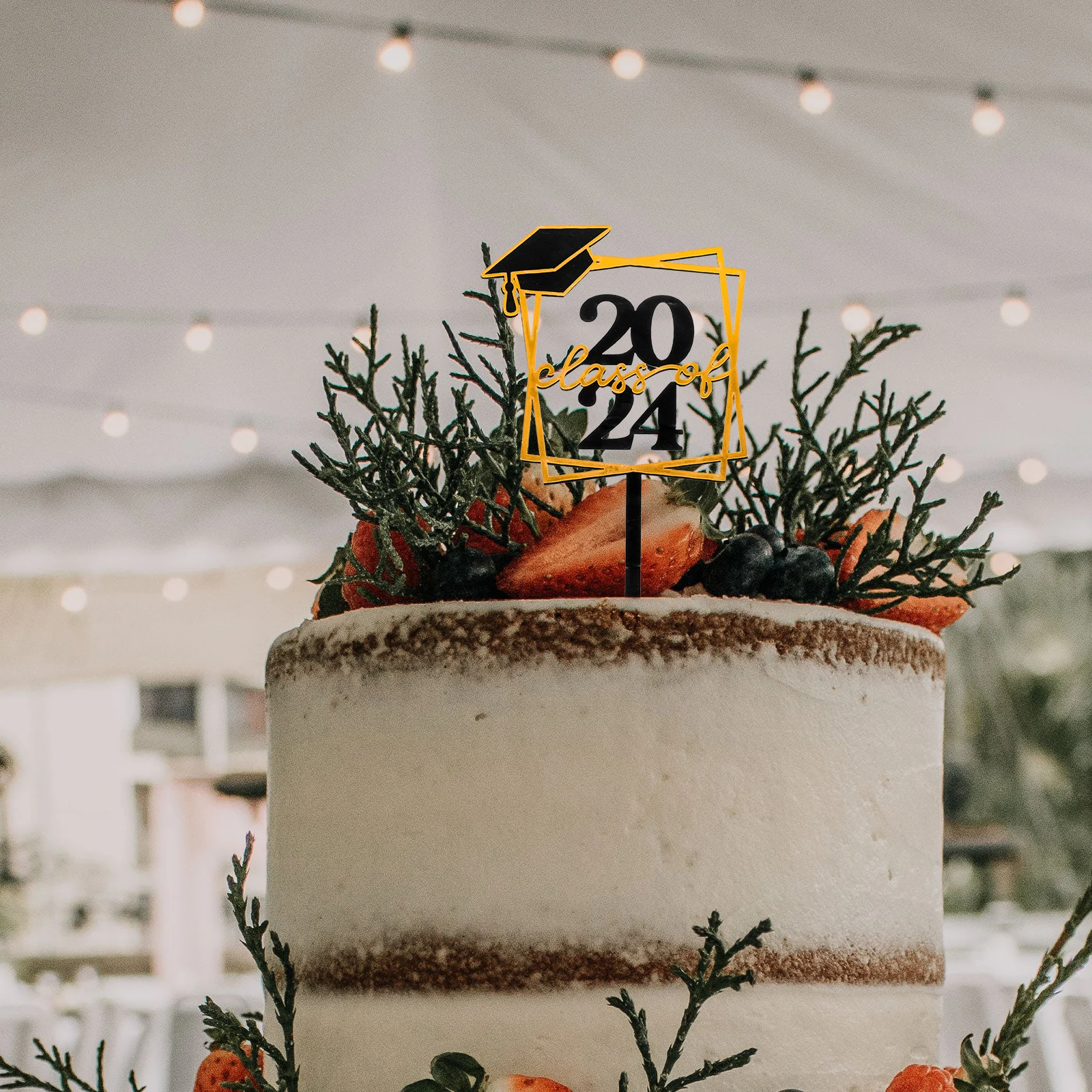 

5Pcs Acrylic Graduation Cake Picks Class of 2024 Grad Party Supplies Cupcake Toppers Cake Decorations Graduation Cupcake Toppers