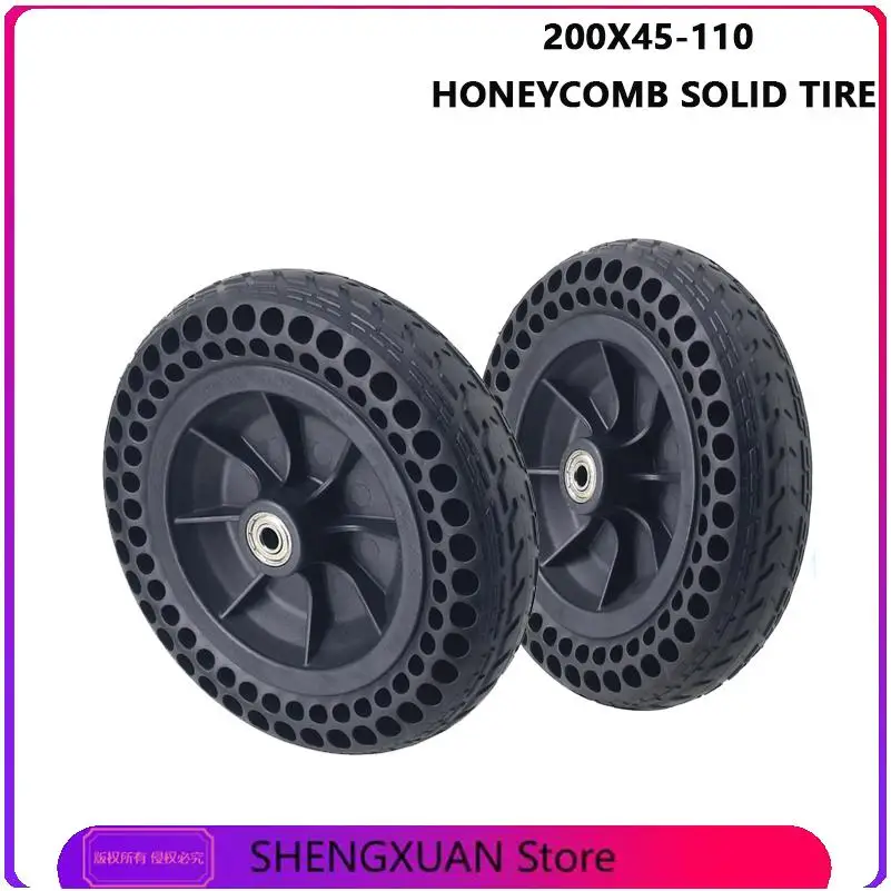 200X45-110 honeycomb solid tyre maintenance free for industrial handling equipment