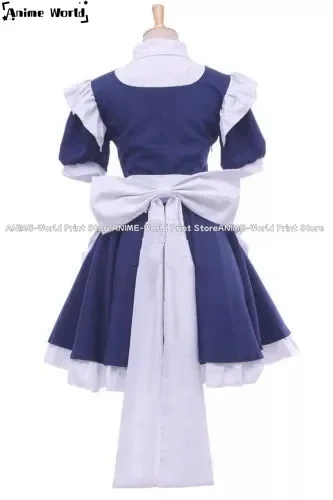 《Custom Size》Maid Dress Izayoi Sakuya Cosplay Costume Custom Made