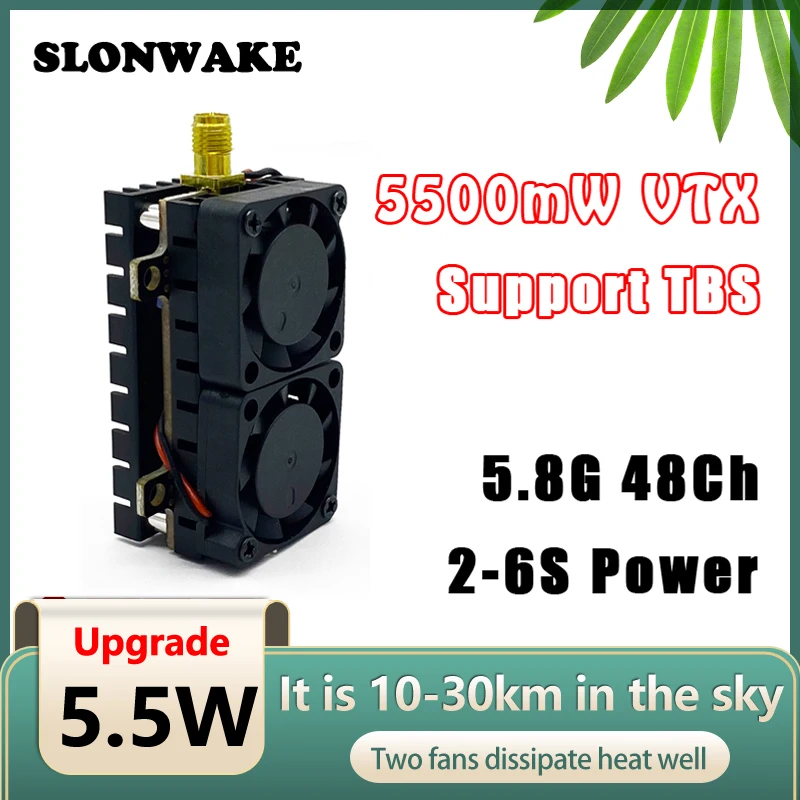사용 가능한 5.8G 48CH FPV VR 고글 모니터 480p (5.5W VTX 송신기 + 2.1mm CMOS 1500TVL FPV 카메라 포함) RC 플레이 부품