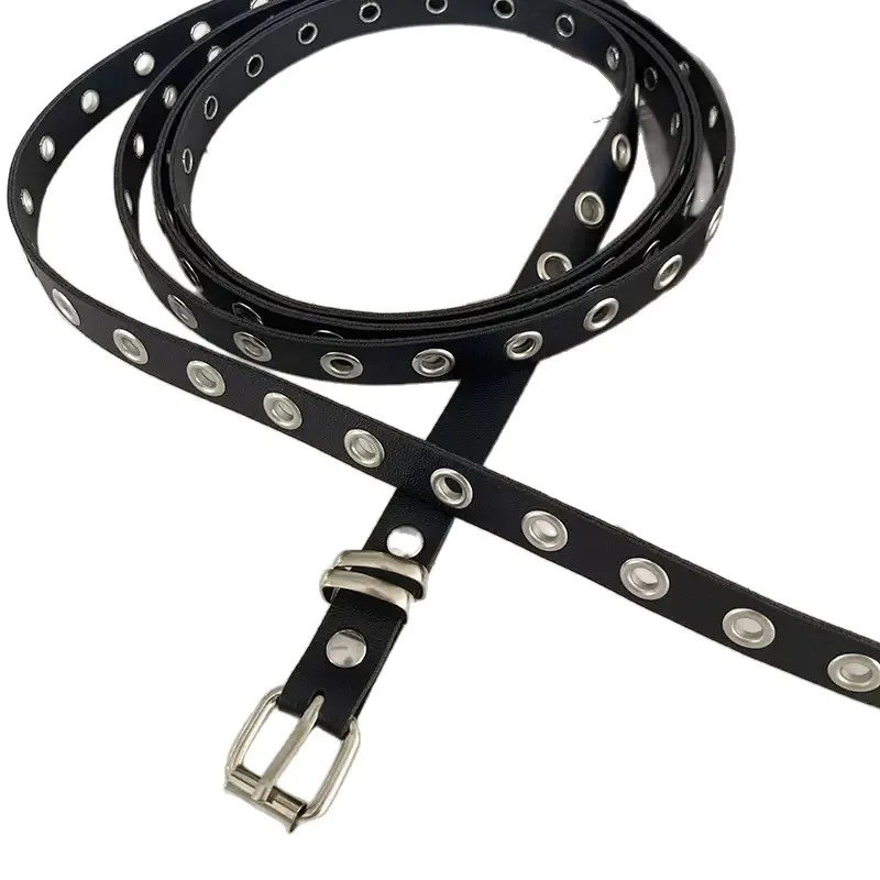 تصميم كوري، حزام بطبقة مزدوجة غير مثقوب، شخصية أنثوية متخصصة، إكسسوارات على طراز فتاة ساخنة متعددة الاستخدامات، تنورة، je