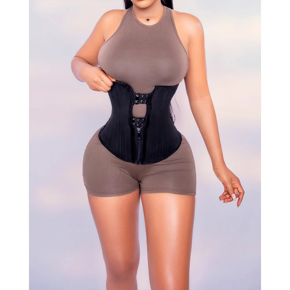 

Fajas Women Waist Trainer Corset Femme Butt Lifter Flat Belly Bodysuit Women's Bodyshaping Vest Tummy Control Waist Cinchers