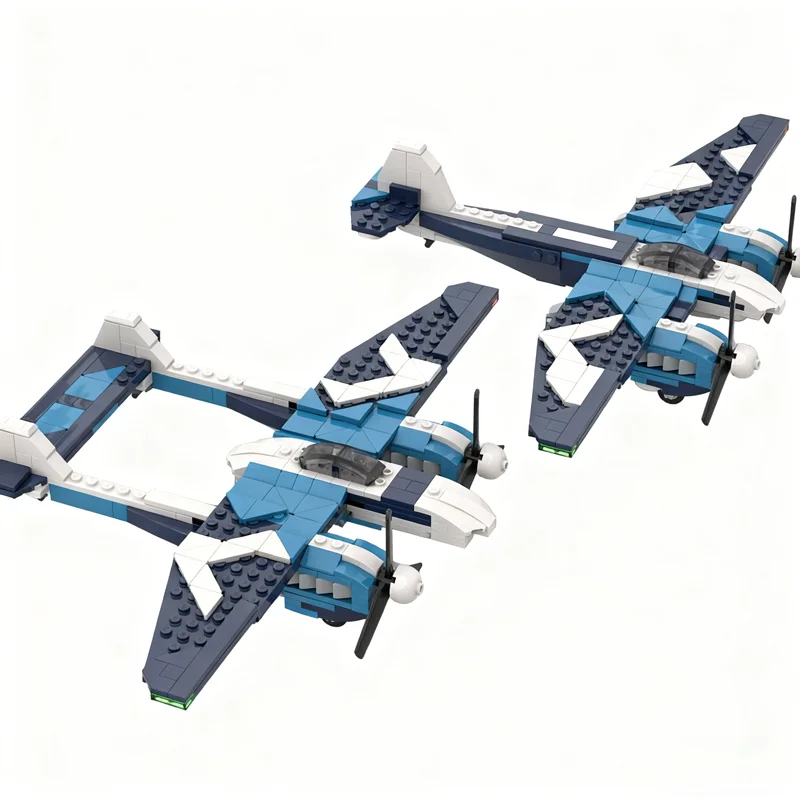 329 pçs moc segunda guerra mundial motor duplo 2 1 constrói alternativo criador 3 modelo brinquedos construção presentes de natal blocos arquitetura ideia criativa