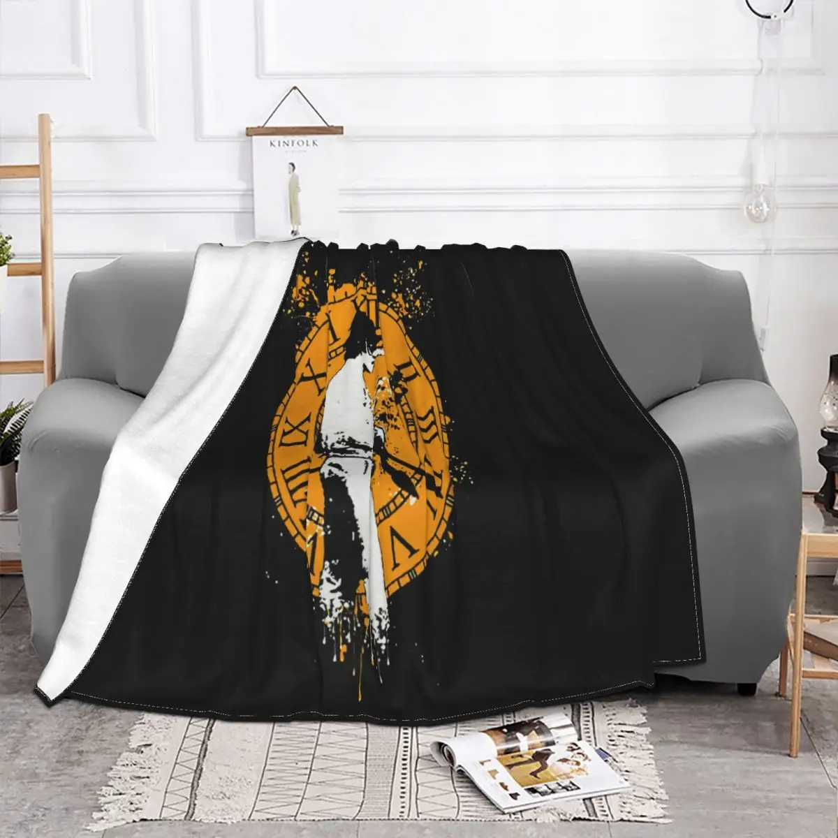 Rare Clockwork Orange Art Mensall Sizes Summer Style Party Popular Style Chinese Style Any Logo Holiday Animal Throw Blanket