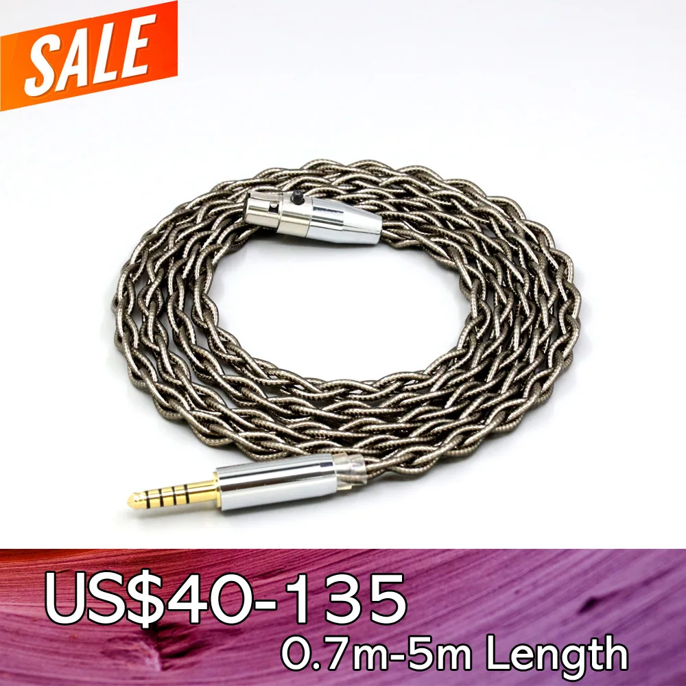 

99% Pure Silver Palladium + Graphene Gold Earphone Shield Cable For AKG Q701 K702 K271 K272 K240 K141 K712 K181 K267 LN008229