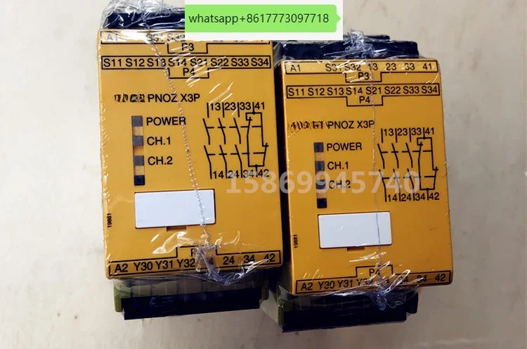 

Реле безопасности Pilz PNOZ X3 X4 X3P 774310 774318 774730 777310
