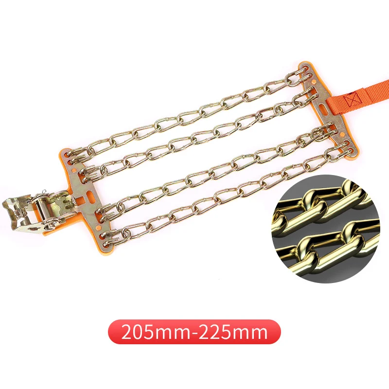 Auto Anti-Skid Wheel Chain Automatic Needle Car Tire Chain for Safe Driving Automobiles