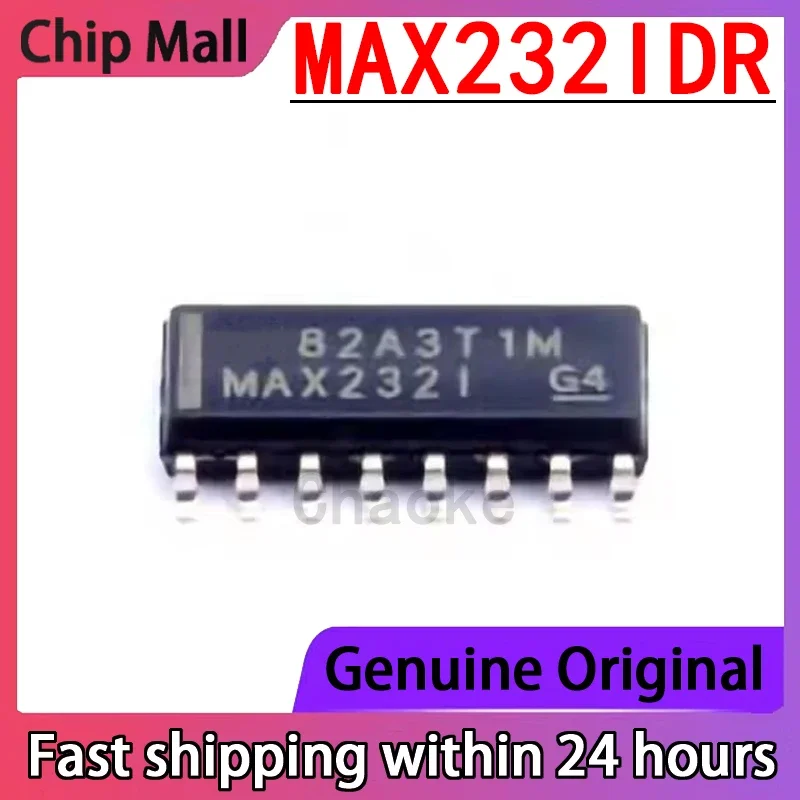 5PCS Genuine MAX232IDR SOIC-16 Driver/receiver Chip