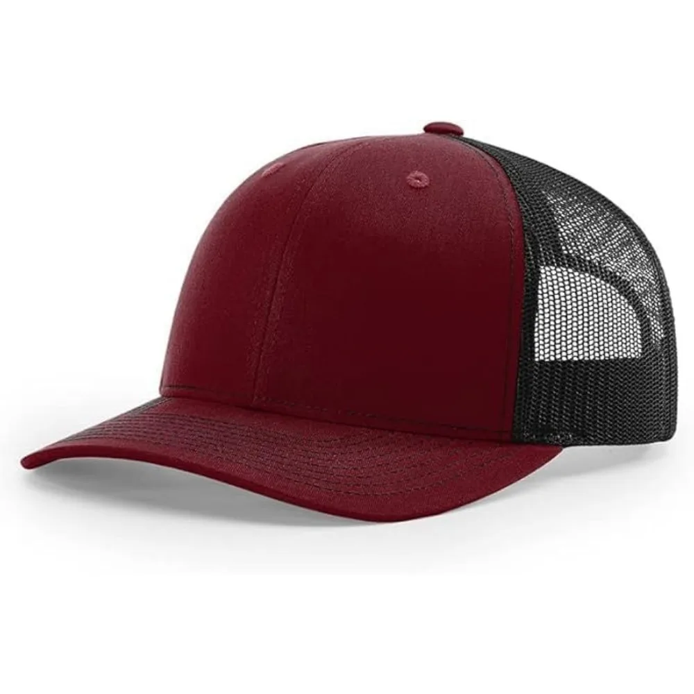 Structured 6 Panel Snapback Hat with Multipacks, Classic Trucker Cap Style for Everyday Wear