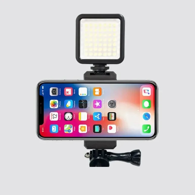 

Head-Mounted Phone Holder First-Person Video Live Headband Body Mount For Phone Smartphones Action Camera