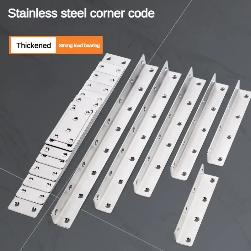 Thickened Enlarged Corner Code 90 Degree Right Angle Fixing Bracket Triangular Iron Layer Plate Furniture Connector Piece