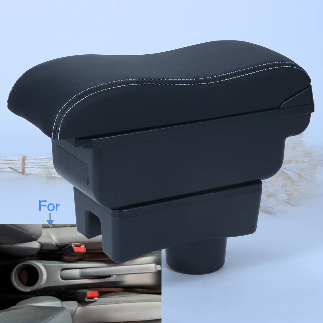 For Toyota Aygo X Armrest Box For Toyota Aygo Car Armrest Storage Box Interior Dedicated Retrofit parts Car Accessories
