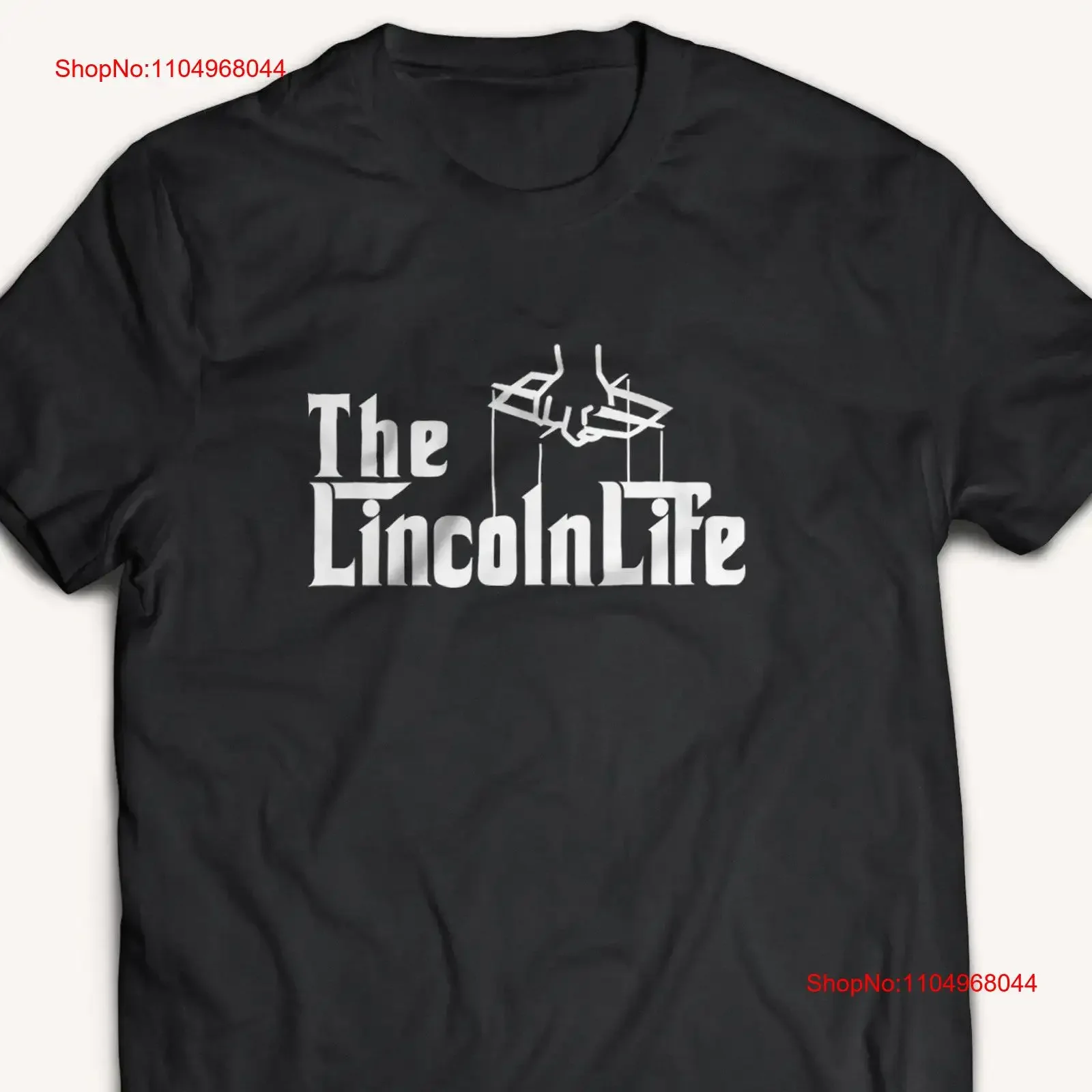 O padrinho da vida lincoln t camisa continental mark ls navegador emblema lowrider carros feminino masculino vintage gráfico lavado