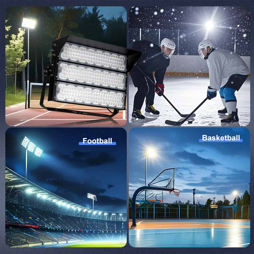LED ملعب ضوء 240 واط 480 واط 720 واط 960 واط السوبر مشرق 6000 كيلو SMD2835 IP65 مقاوم للماء لإضاءة نفق ملعب كرة القدم في الهواء الطلق #6