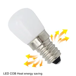 2/4PCS LED Light Bulbs E14 E12 220V Refrigerator Lamp Mini Night Light Outdoor Sensor Lights Refrige Display Cabinet Smart Lamps