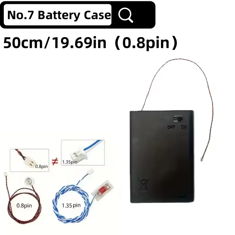 11.8/19.7IN USB Cable Compatible with Lego Lighting Kits, Light Up Your Bricks & Models