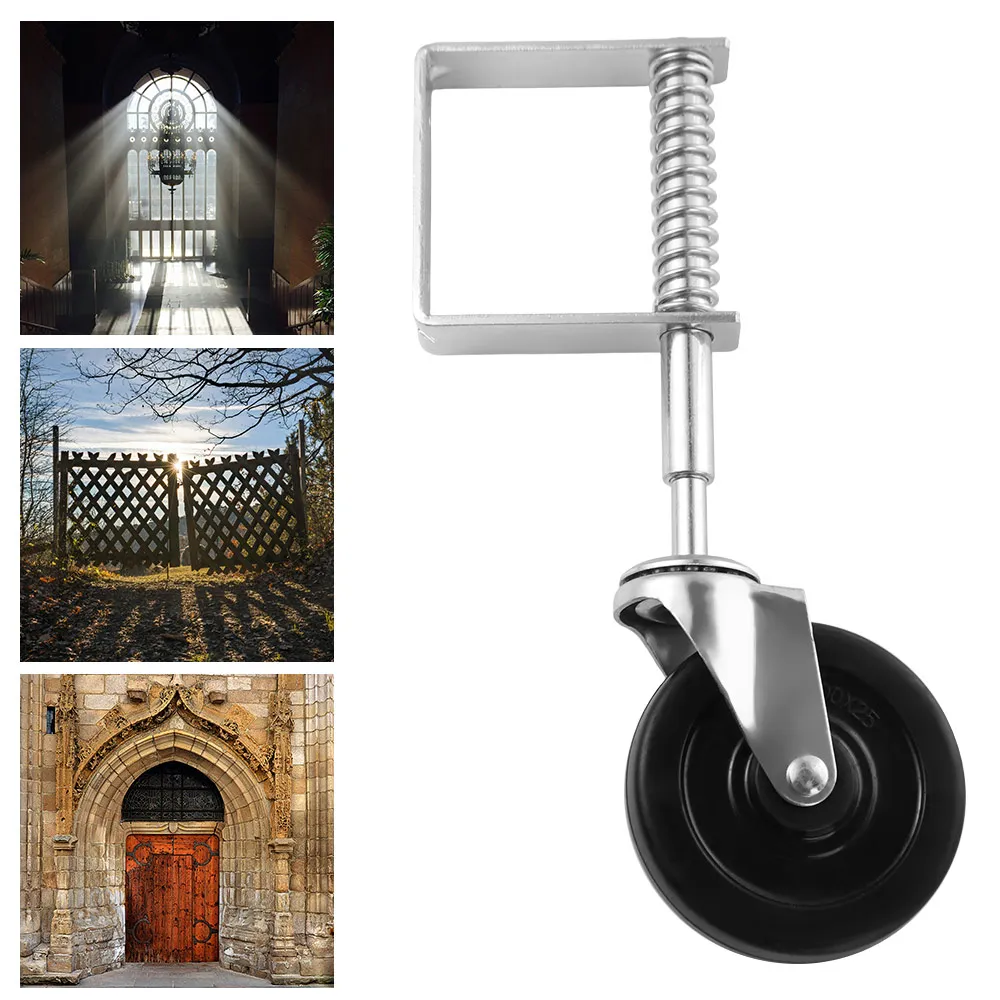 roue-de-porte-de-4-pouces-robuste-capacite-de-charge-de-70kg-roulette-a-ressort-360-°-roue-d'amortissement-a-ressort-en-caoutchouc-rotative