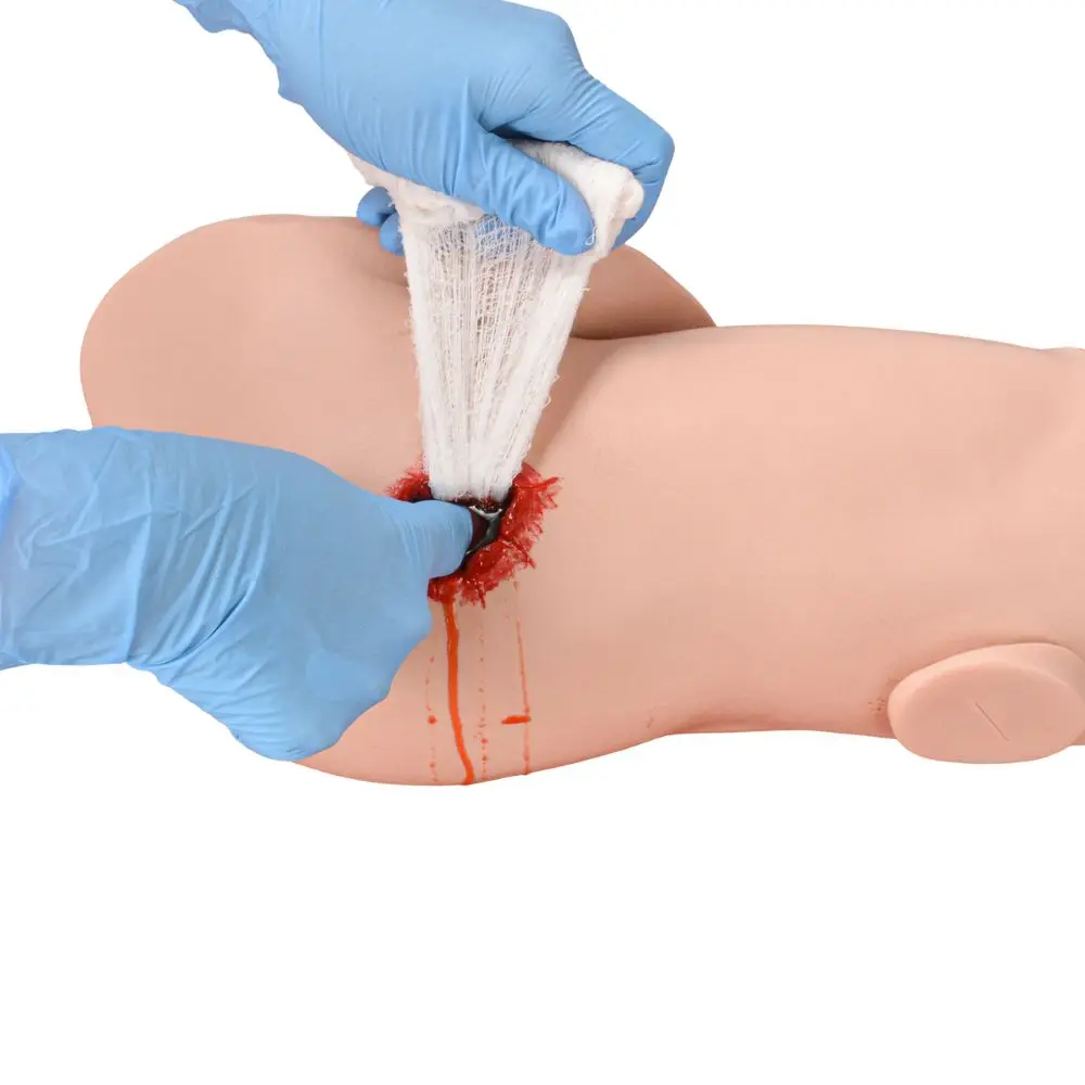 Ultrassist Upper Arm Gunshot Wound Bullet Hemorrhage Control Training Shoulder First Aid Packing for Emergency Medical Education