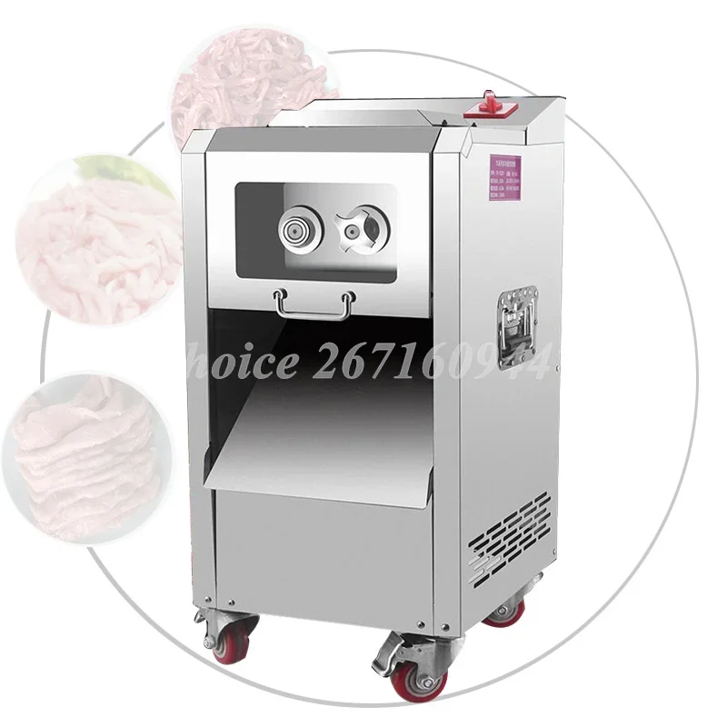 Commercial Stainless Steel Electric Meat Cutter Vegetable Cutting Machine And Fruit Cutter