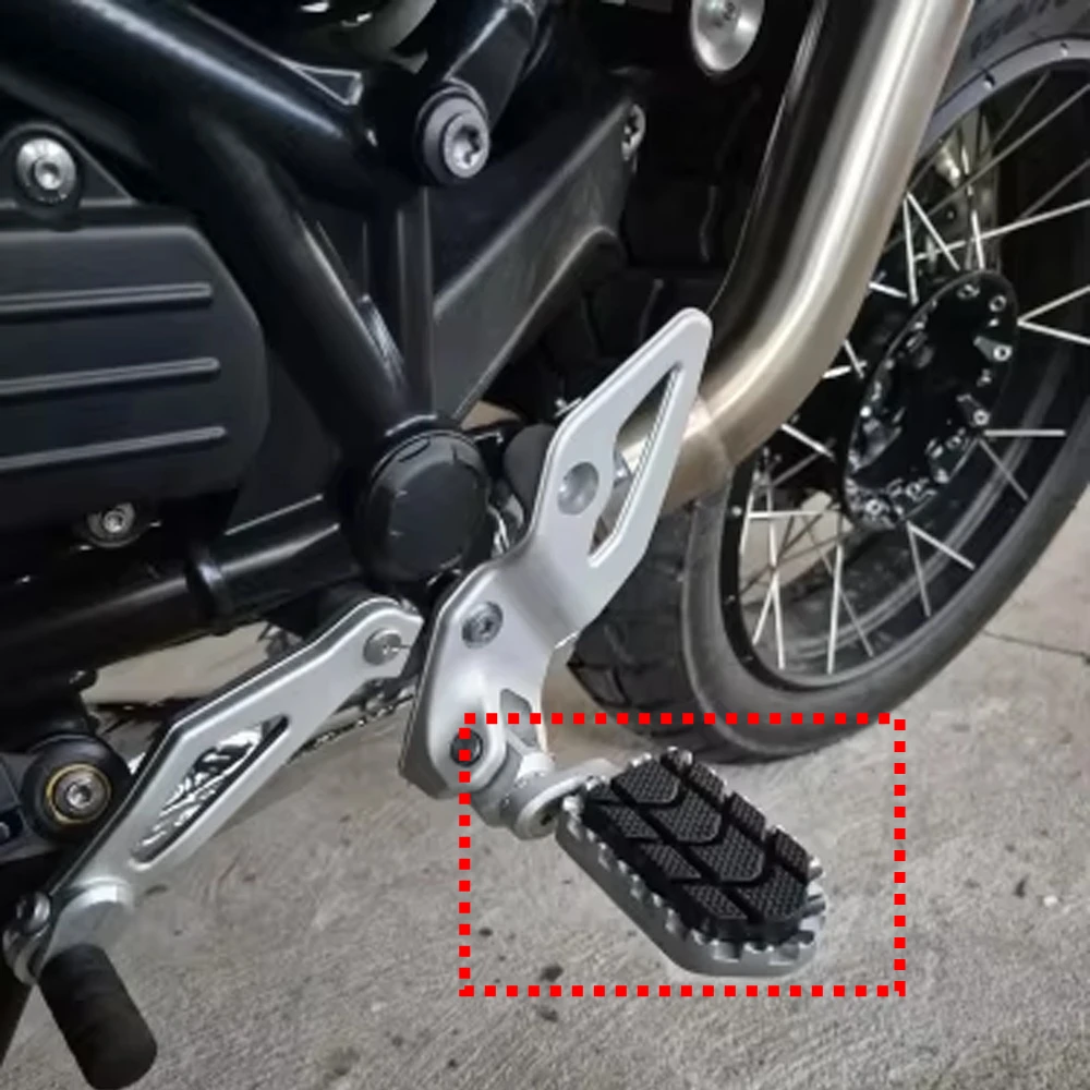 For BMW R12 2024 2025 2026 R1200GS 2004-2012 R Nine T Scrambler F650GS F700GS F800GS R1100GS R1150GS 99-03 Motorcycle Foot Pegs
