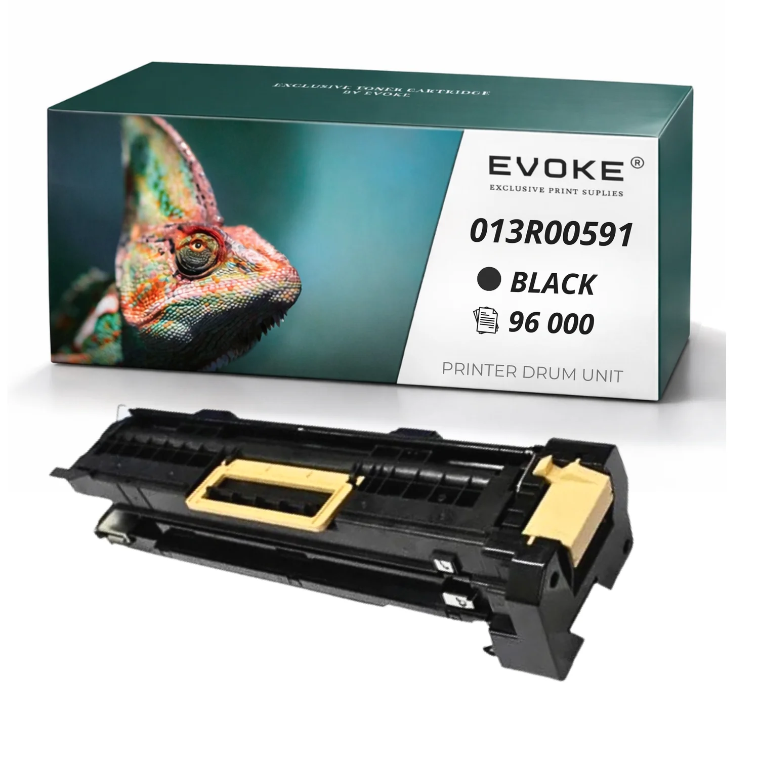 Evoke Compatibele Trommel voor Xerox 013R00591 Zwart 96000 Pagina's Wc 5325/5330/5335