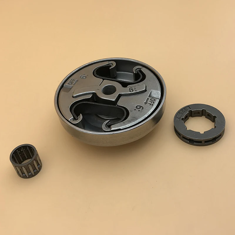 HUNDURE – tambour d\'embrayage, Kit de roulement à aiguilles 7T pour HUSQVARNA 325 340 345 XP 346 350 351 357 445 pièces de tronçonneuse à essence