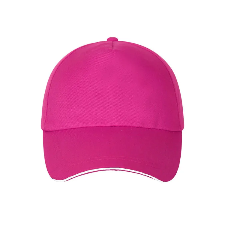 Individuell Bedruckte Logo-Baseballkappen im Trendigen 5-Teiligen Set aus Baumwolle für Herren-Outdoor-Aktivitäten und Damen-Mode-Trend – Detail 5