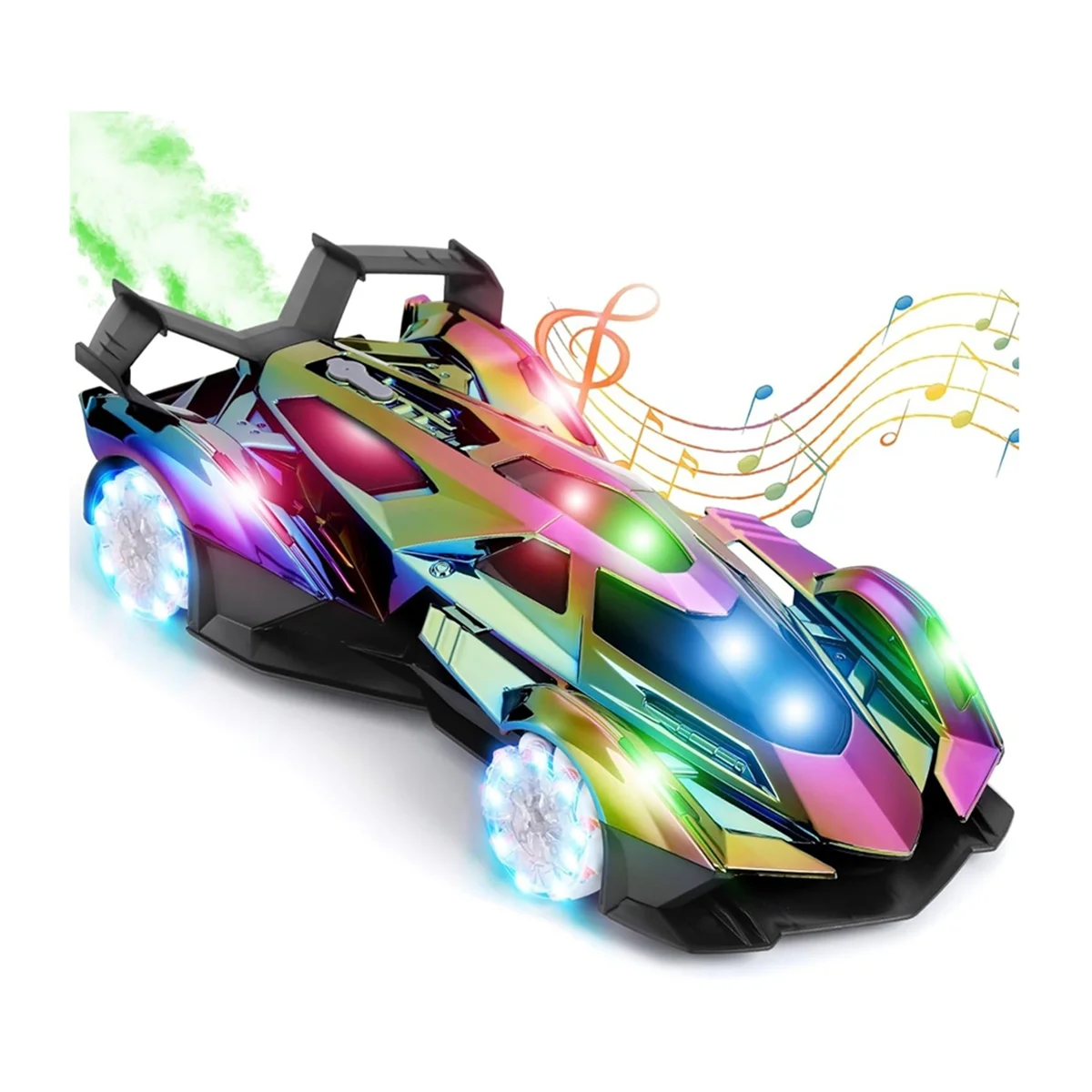 

Автомобиль с дистанционным управлением, высокоскоростной RC Racing Drift Car с 360° ° Вращающиеся, подсветка, музыка и игрушка в подарок для детей