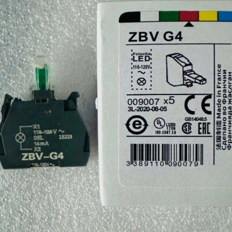 3PCS Brand New Original ZBVG1 ZBVG3 ZBVG4 ZBVG5 ZBVG6 Switch Indicator Contact