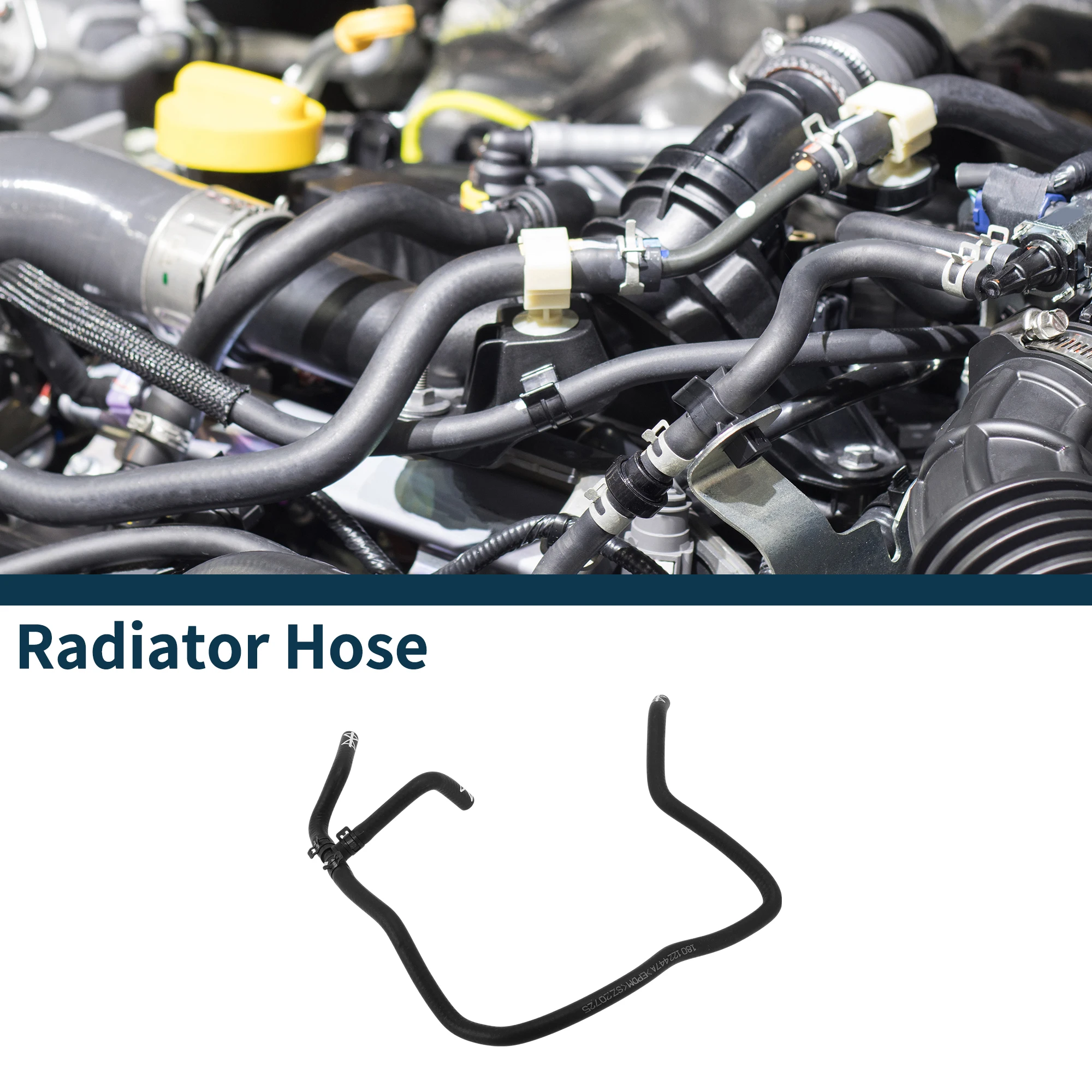 

Motoforti шланг радиатора, шланг обогревателя, выпускной шланг радиатора для Volkswagen Lavida 15, No 180122447A, пластиковая труба охлаждающей жидкости