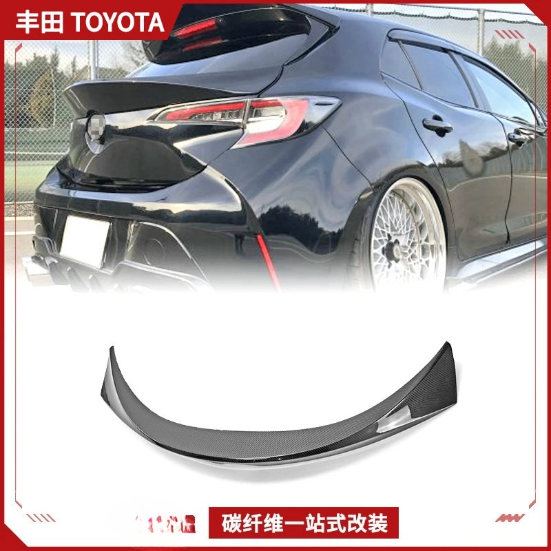

Suitable For Toyota Corolla Two-car E210 Carbon Fiber Modification, Rear Door Mid-wing HWS Spoiler Rear Wing