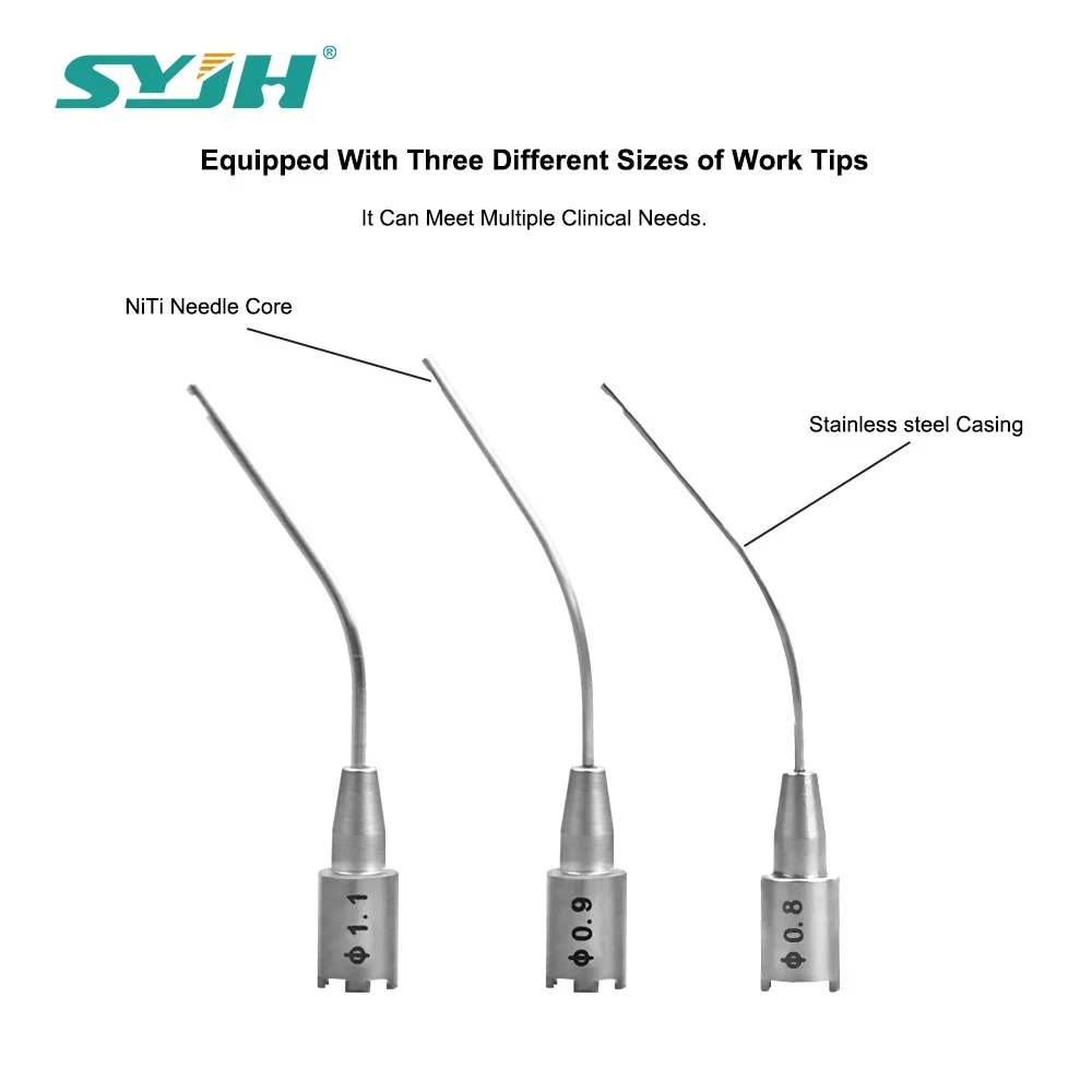 SYJH Dental Endo File Removal Kit Endodontic Broken File Removal Instrument Set Root Canal File Extractor Dental Clinic Tools