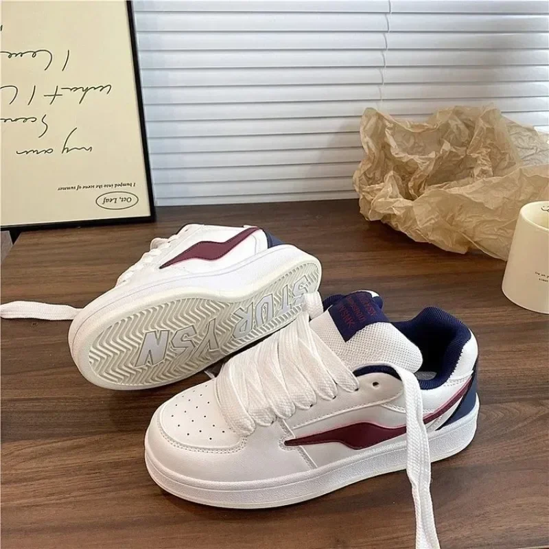 2024 Chunky LADIES Sneakers Thick Bottom Increased Ultra-Light Non-Slip Wear-Resistant Bread Casual Sneakers Vulcanized Shoes