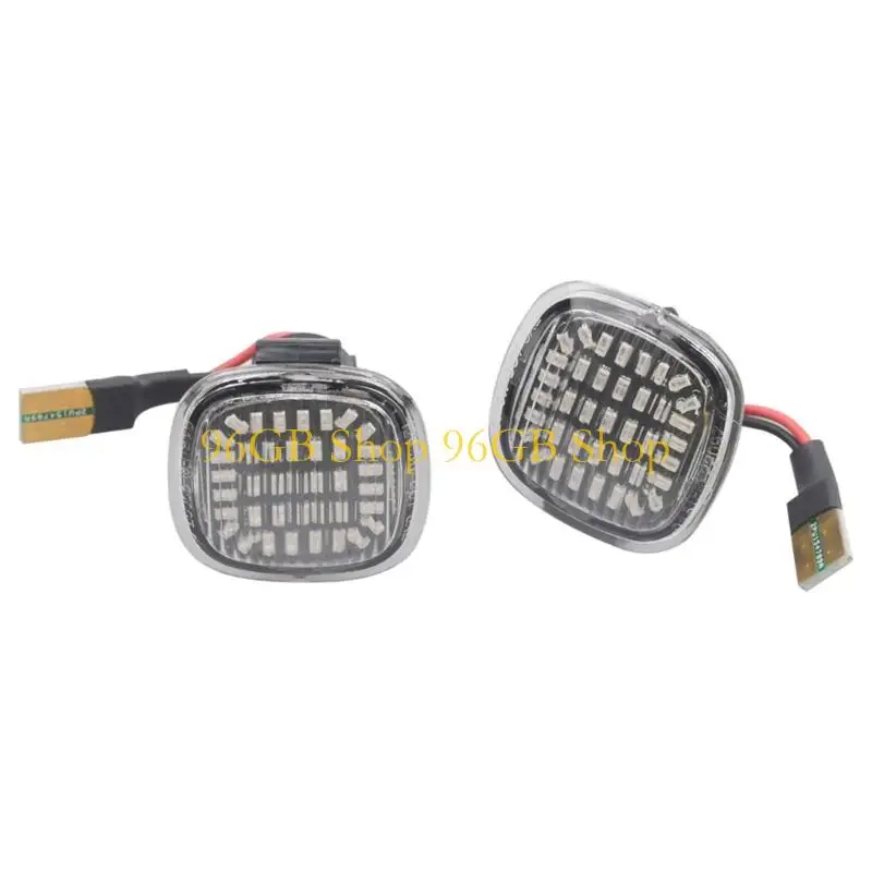 

96GB 2pcs Easy Installation Waterproof LED Turn Light Side Marker Lamp For Mk1 MK2 B5 4D0949127 1U0949127B 1U0949127C