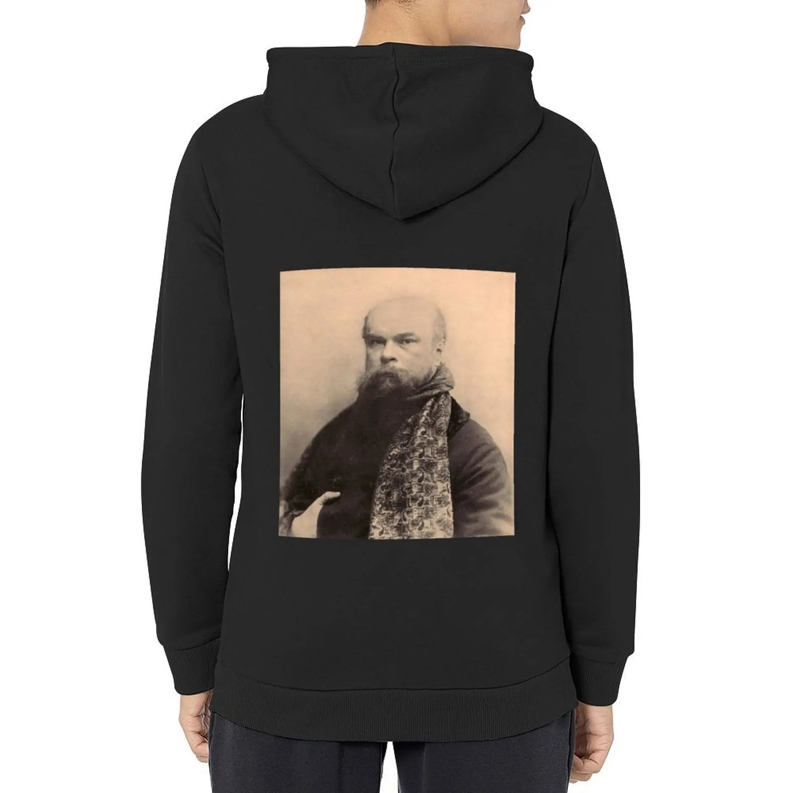

Poet Paul Verlaine Hoodie men clothing graphic t shirts men men's winter sweater men clothes new in hoodies & sweat-shirt