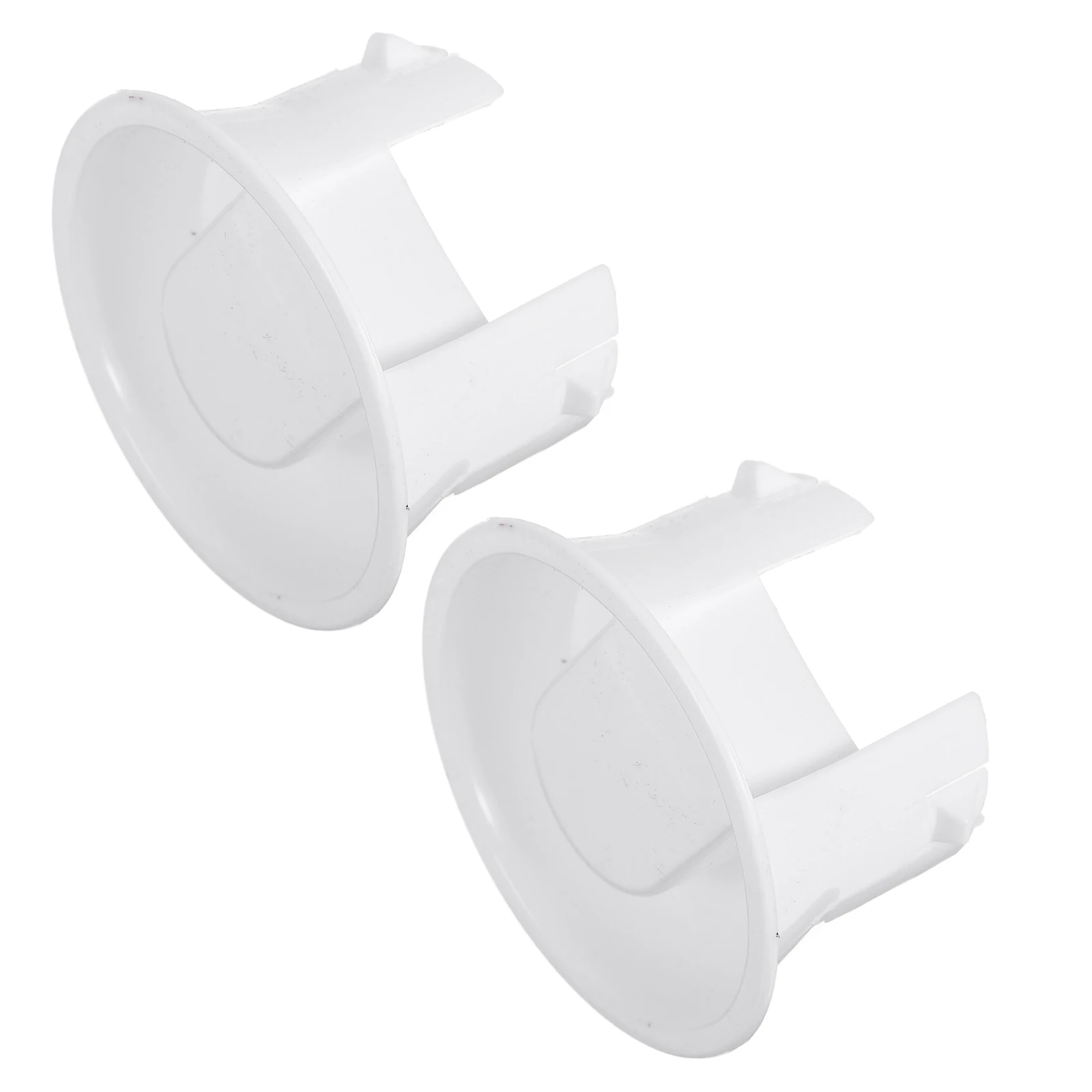

2pcs Water Bottle Lid Pitcher Replaceable Dust-proof Wear-resistant Caps Plastic Moon White Octagonal Cold Water Jug Kitchen