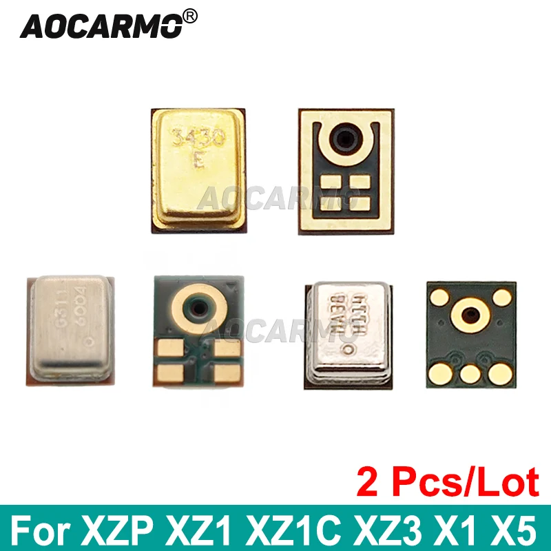 2 szt./komplet Mikrofon górny i dolny z redukcją szumów do SONY Xperia 1 5 Z5P XZP XZ Premium XZ1 XZ1C Compact XZ3 X1 X5 - zamiennik