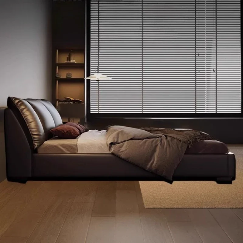 

Bedroom Furniture Bed Bases And Bed Frames Full Size Beds Frame Modern Luxury Leather 150x200 180x200 Cm Double Bed 2 People