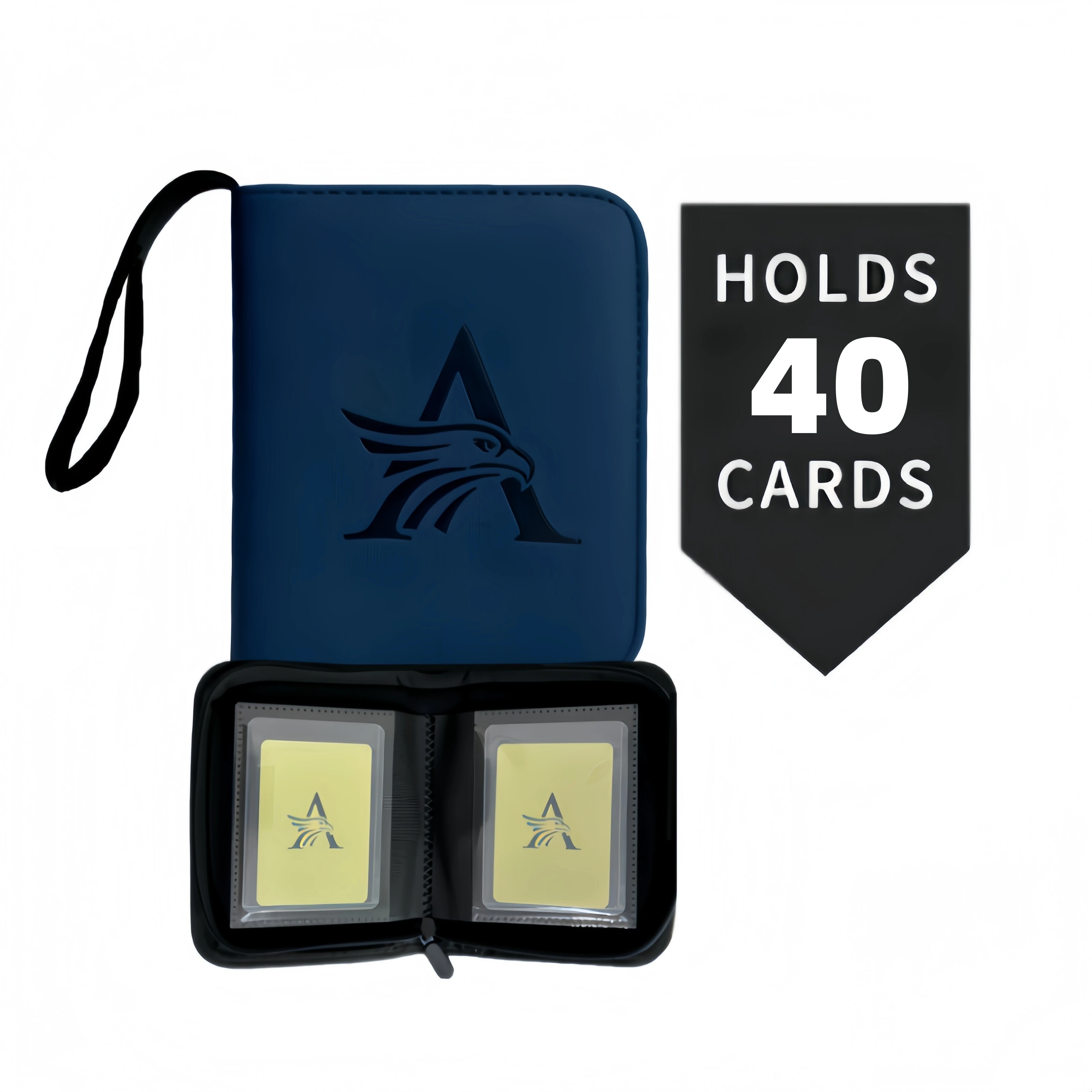 Top Loader Binder, 1 Tasche für 40 Karten im Format 3"x4", seitlich befüllbares kleines Album, für MTG, TCG, Pokémon, Sammel- und Sportkarten – Detail 9