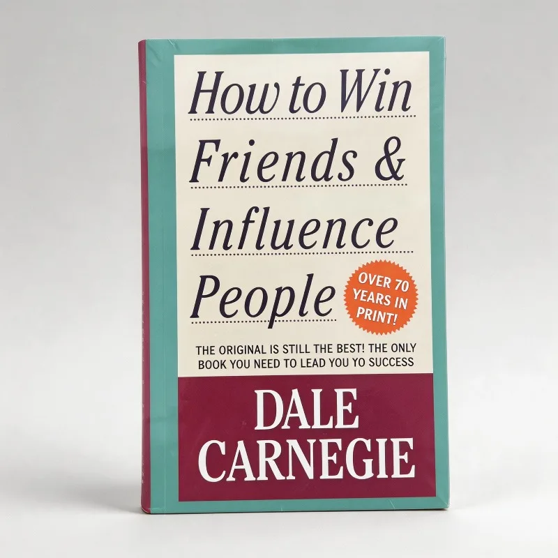 How To Win Friends Influence People By Dale Carnegie Interpersonal Communication Skills Self improvement Reading Book Fo Adult