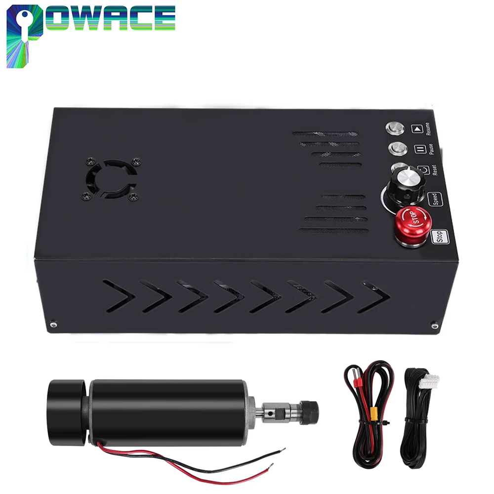 CNC 500W Spindle Integrated Control Box with USB Port Offline Control Box Tools for Laser Engraving Milling Machine