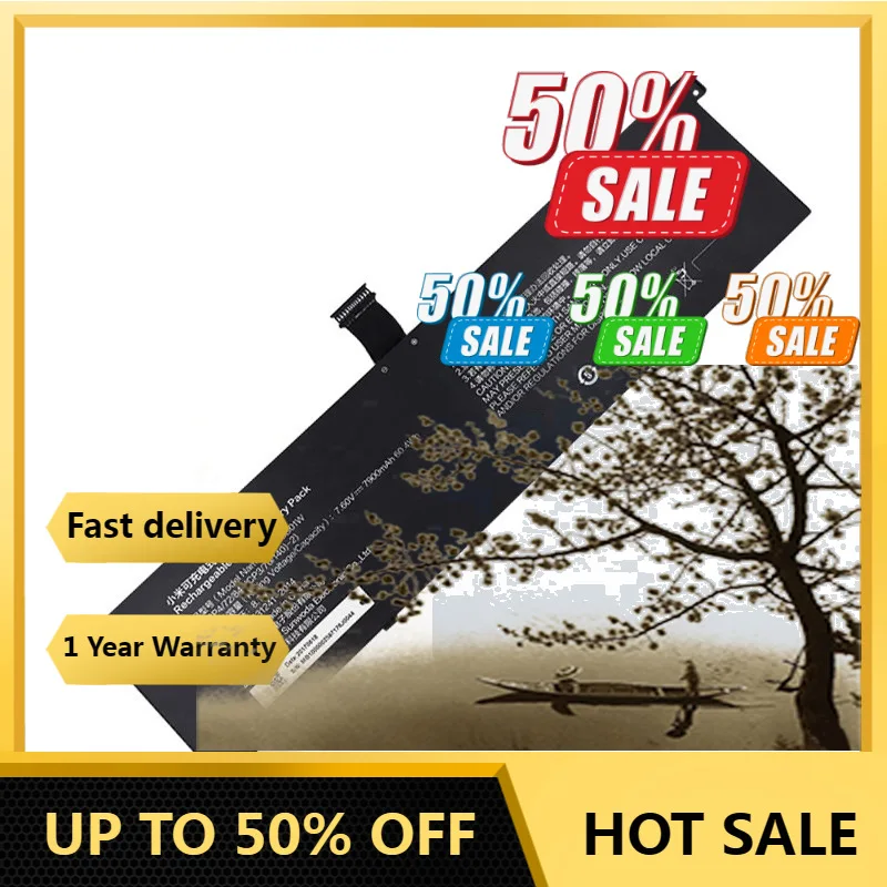 

【Fast Delivery】7.6V 7900mah R15B01W Laptop Battery Replacement For Xiaomi TM1701 PRO GTX 15.6 171501-AQ Series