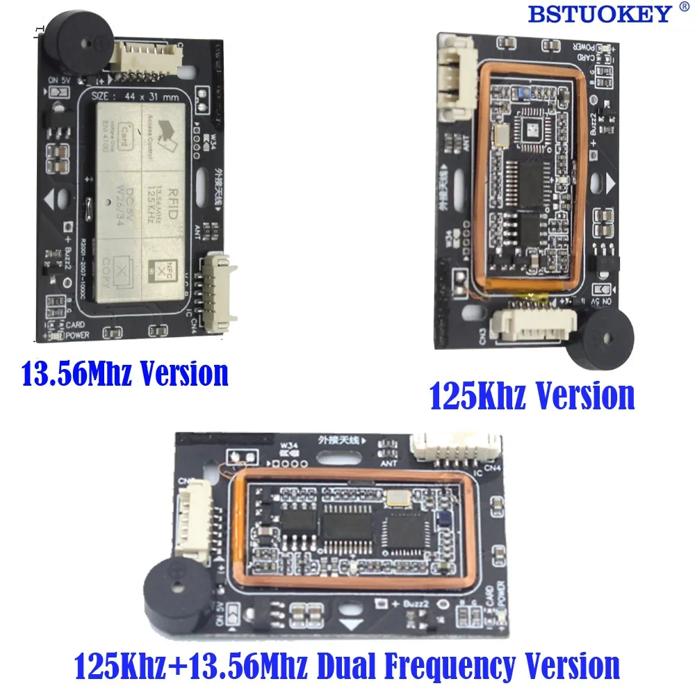 

125Khz 13.56Mhz RFID Card Reader Module Wirgand 26 34 Proximity Embedded Mini Reader For Access Control System