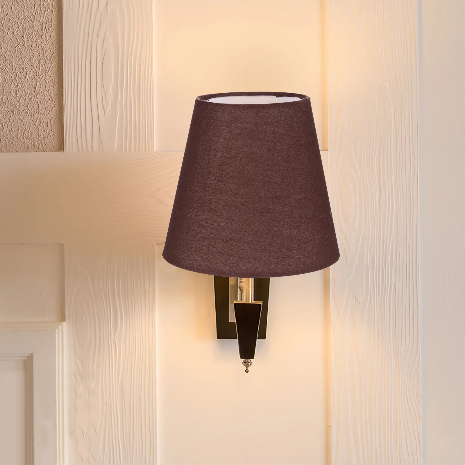 

1pc Premium Cloth Lampshade For Ceiling Light Wall Lamp Cover Home Decorative Light Shell Cover Warm Diffuse Lighting Bedroom