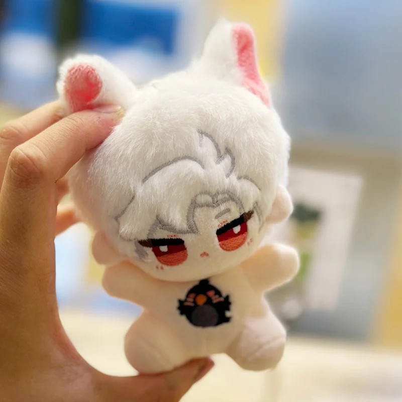 ตุ๊กตาปลาดาวน่ารักขนาด 10 ซม. สไตล์ Love and Deepspace Sylus Idol ตุ๊กตาผ้าฝ้ายอนิเมะ ตุ๊กตาปลาดาว ของสะสมสไตล์ปีศาจ ของขวัญ