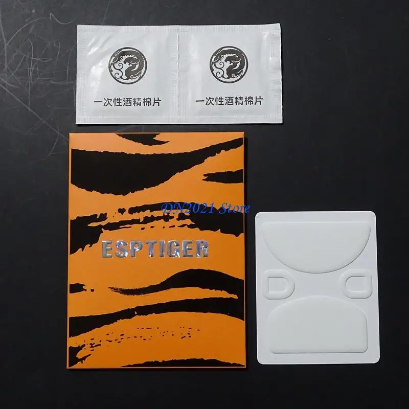 F3KE 1Pack Ice Version Mouse Feet for Susanto-X Mouse Feet Pad Glides Curveds Edges Mouse Skates Sticker