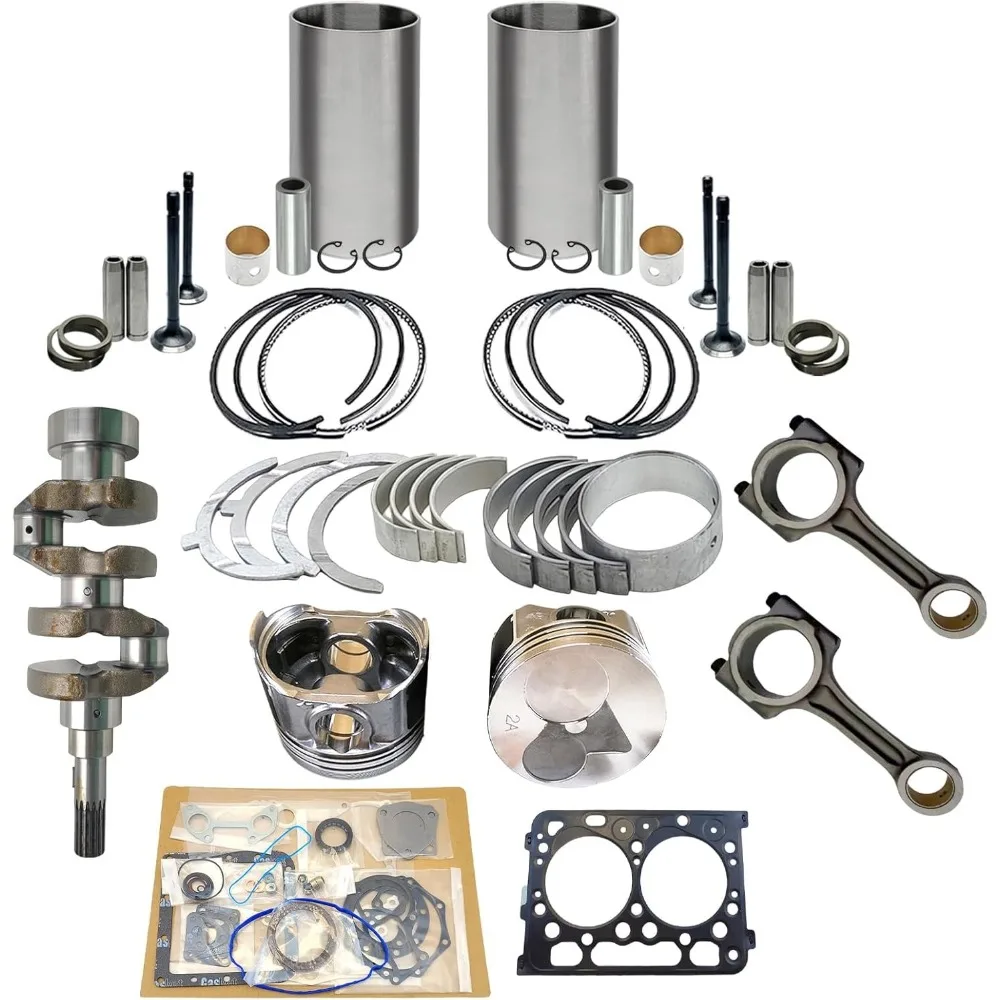 Standard Overhaul Rebuild Kit&Crankshaft & Connecting Rod for Kubota Engine Z602