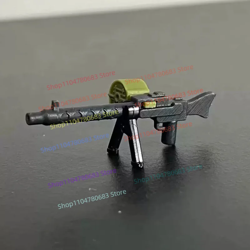New MOC Mini Figure Accessory MG08/18 Light Machine Gun Building Toy Collectible Display Holiday Gift