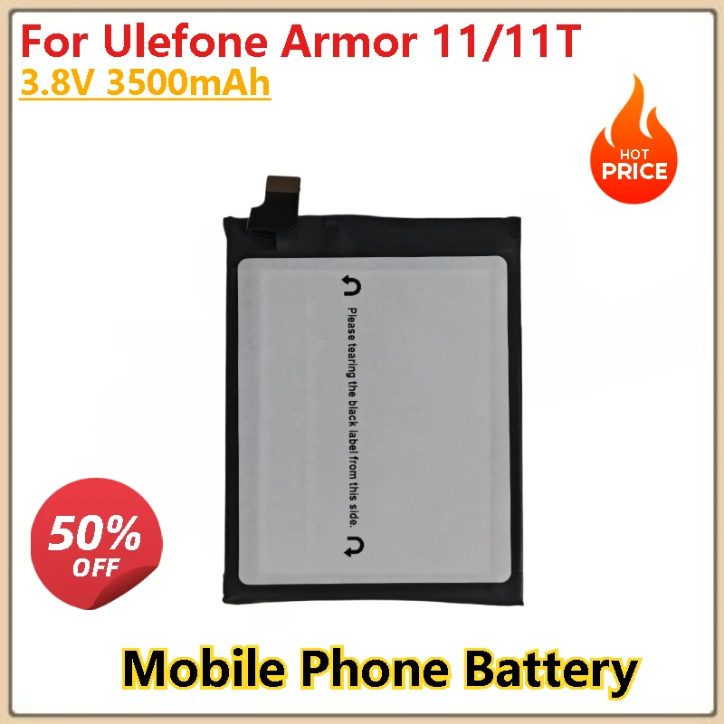 

3.8V 3500mAh Battery for Ulefone Armor 11 11T Mobile Phone High Quality