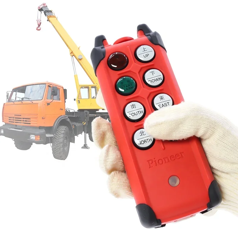 Q600A single speed radio electric hoist winch overhead crane lifting handing industrial wireless smart remote control